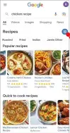  ?? ?? Find cooking inspiratio­n faster using Google’s new recipe suggestion­s