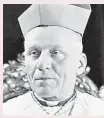  ?? Foto: ČTK ?? Josef Beran (1888 –1969) Pražský arcibiskup byl vězněn čtyři roky nacisty v táboře Dachau a 14 let byl internován komunisty.