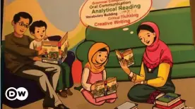  ??  ?? Pakistan's new school textbook has sparked backlash in Pakistan