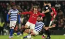  ?? Photograph: Martin Rickett/PA ?? Christian Eriksen is fouled by Reading’s Andy Carroll against Reading.