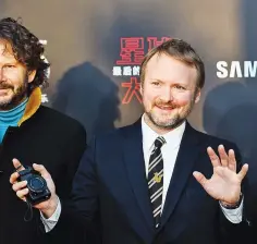  ??  ?? US film director Rian Johnson poses at the red carpet for the Chinese premiere of ‘Star Wars: The Last Jedi’ at the Shanghai Disney Resort in Shanghai. — AFP photo
