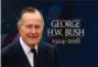  ??  ?? George H.W. Bush was celebrated with high praise and loving humor Wednesday as the nation bade farewell to the man who was America’s 41st president and the last to fight for the U.S. in wartime.