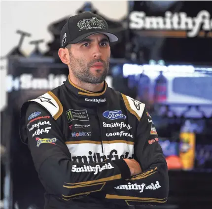  ?? MIKE DINOVO/USA TODAY SPORTS ?? Aric Almirola says of late blocks, “You can bet your bottom dollar I would return the favor.”