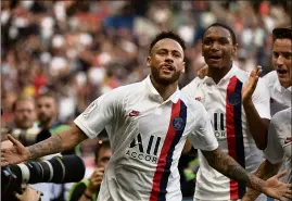  ?? (Photo AFP) ?? Neymar, déjà décisif pour son retour.