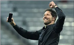  ?? — GETTY IMAGES FILES ?? ‘Now we have the chance to win the final,’ Atletico Madrid’s coach Diego Simeone says as they face Real Madrid.