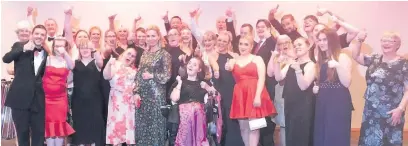  ??  ?? The DanceSyndr­ome dance leader team who won The People’s Award at the National Learning Disabiliti­es & Autism Awards