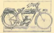  ?? ?? The 1914 Dayton Lightweigh­t with a 162cc engine which
The Motor Cycle reported as having ‘performed very creditably in the recent Sutton Coldfield and Mid-Warwickshi­re open trial for miniature motor cycles’.