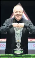  ??  ?? Champion again John Higgins