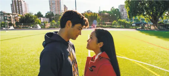  ?? Netflix ?? Vietnamese American actress Lana Condor stars opposite Noel Centineo in the Netflix romantic comedy “To All the Boys I’ve Loved Before.”