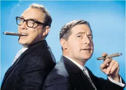  ??  ?? Morecambe and Wise BBC tapes were recorded over to save costs