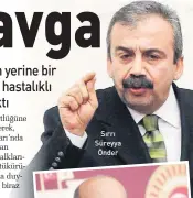  ??  ?? Sırrı Süreyya Önder