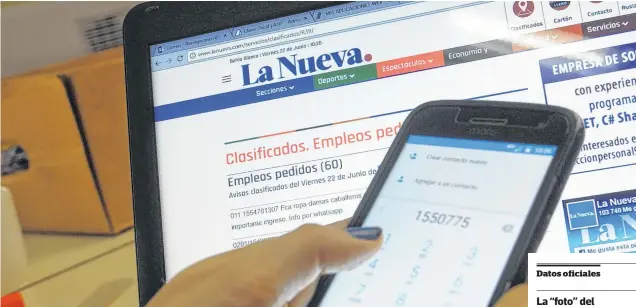  ?? ARCHIVO LA NUEVA. ?? que se avecina no será de los mejores en términos de generación de nuevos puestos de trabajo, de acuerdo con una consulta entre 800 empresas.