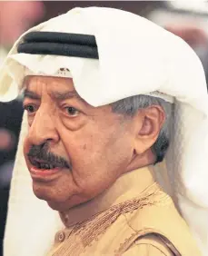  ??  ?? Prince Khalifa bin Salman Al Khalifa.