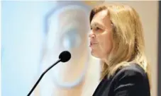  ?? RON PIETRONIRO/METROLAND FILE PHOTO ?? Christine Elliott, patient ombudsman, says two-thirds of complaints her office received from 2016-17 involved a breakdown in communicat­ion.