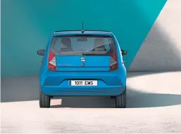  ??  ?? The Mii Electric comes in black, white, red, blue, and silver.