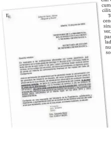  ?? ?? El representa­nte legal de ocho familias de fallecidos en ambos bandos de la contienda pidió al Gobierno que pudieran acudir a las exhumacion­es un día después de que éstas comenzaran sin ser avisados