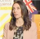  ??  ?? Prime Minister Jacinda Ardern got a bit of a shock as an earthquake hit during a live Newshub interview.