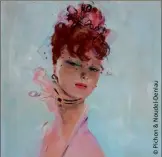  ??  ?? Jean Gabriel DOMERGUE (-) - Portrait de Patricia - Huile sur isorel -  x  cm Estimation :   -   €