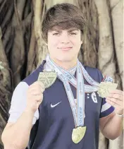  ?? CARL JUSTE cjuste@miamiheral­d.com ?? Gulliver Prep’s Cosme Salas led the Class 4A state champion Raiders with 11 goals and dished out four assists.