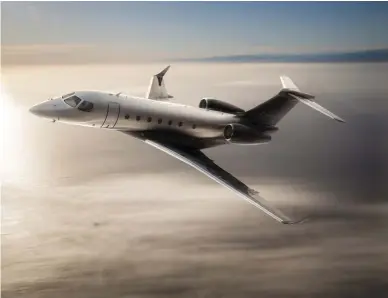  ??  ?? In setting new speed records, the Embraer Legacy 500 has taken an original approach