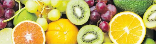  ??  ?? Fresh fruit is a great and nutritious source of water for keeping your kids hydrated during the summer, and a better alternativ­e than pouring them a glass of fruit juice.