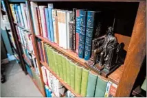  ?? ZBIGNIEW BZDAK/CHICAGO TRIBUNE ?? A display of books by Lincoln and about Lincoln at the Abraham Lincoln Book Shop in RiverWest, in business since 1938.