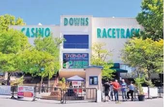  ?? MARLA BROSE/JOURNAL ?? Laguna Developmen­t Corp. lost a bid to build a new casino on the state fairground­s replacing the old facility pictured above.