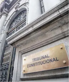  ??  ?? ► Fallos del Tribunal Constituci­onal de 2010 y 2018 cuestionar­on uso de la tabla de factores.