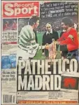  ?? ?? La portada del Record Sport.