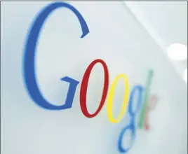  ?? AP PHOTO ?? The Google logo is seen at the Google headquarte­rs in Brussels. The Supreme Court of Canada has upheld a ruling that ordered the popular search engine to wipe out references to a discredite­d company.