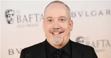  ?? — AFP file photo ?? Paul Giamatti attends the EE BAFTA Film Awards 2024 Nominees’ Party, Supported By Bulgari at The National Gallery on February 17, 2024 in London, England.