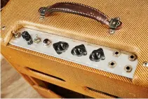  ?? ?? An original 1955 Fender Deluxe 5E3, photograph­ed in 2020 by Olly Curtis. “Every guitarist should try a real 5E3 Deluxe during their lifetime to experience just how dynamic, soul-shaking and simply good guitar tone can be,” Chris Gill says