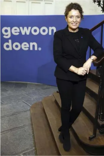  ?? © belga ?? Lydia Peeters is vooral bekend door haar verzet tegen de betonstop.