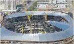  ?? EDMONTON JOURNAL ?? Rogers Place will be the home of the NHL’s Oilers in 2016. The project received $ 200 million from the City of Edmonton.