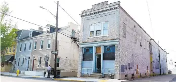  ?? AMYSHORTEL­L/THE MORNING CALL ?? Artefact Inc., an architectu­ral business, is renovating 1021 WTurner St. into live-work town homes. The property is a former dairy and will become six live-work units.