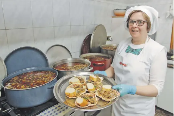  ?? [XOÁN A. SOLER] ?? La Festa do Champiñón pondrá este domingo el broche de oro a un fin de semana marcado por las actividade­s en torno a la feria sectorial ExpoOrdes