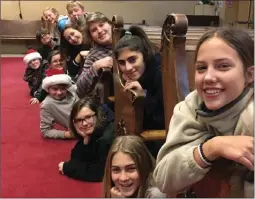  ?? Special to The Okanagan Weekend ?? OCC Youth was founded in September by music director Taylor Bone and associate director Frances Chiasson. OCC Youth is for young singers in Grades 8-10