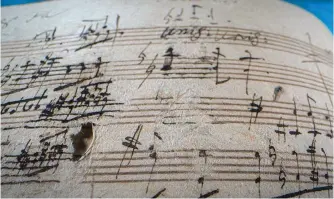  ?? ?? La «Symphonie No 9» de Ludwig van Beethoven est un monumental chef-d’oeuvre.