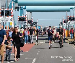  ?? MARK LEWIS ?? Cardiff Bay Barrage