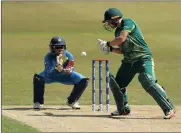  ?? Picture: ACTION IMAGES ?? IN CONTROL: Lizelle Lee on her way to 92 against India.