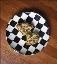  ?? KIM COOK VIA AP ?? A smash of seasoned avocado is one of the most popular toast toppings. It’s also a big draw on Instagram, where the hashtag has nearly 400,000 posts.