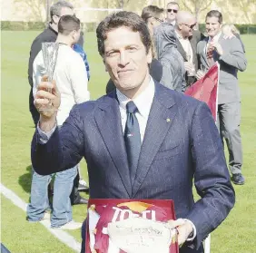  ?? Ansa ?? Il costruttor­e Luca Parnasi, attraverso Eurnova, possiede i terreni su cui dovrebbe sorgere lo stadio della Roma