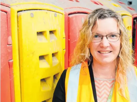  ?? Photos / Jimmy Ellingham - RNZ ?? Palmerston North City Council waste minimisati­on officer Melissa Doyle says some people haven’t yet adapted to the new recycling rules.
