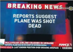  ??  ?? Not even the plane survived