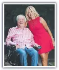  ??  ?? Kerri-Anne Kennerley and husband John in 2017.