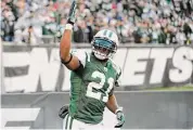  ?? ?? Running back LaDainian Tomlinson is one the several NFL greats who finished their careers with the Jets after starring for other teams.