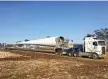  ?? Photo: Contribute­d ?? DELAYS EXPECTED: The largest wind turbines ever transporte­d in Australia are set to make their way up the Toowoomba Range.