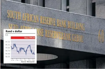  ?? | ARMAND HOUGH Independen­t Newspapers. ?? THE South African Reserve Bank has released a report on the investigat­ion of the effect of the NSFR on South African banks’ lending.