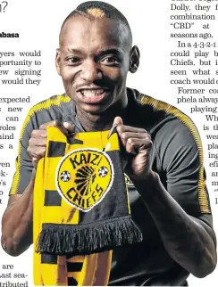  ?? / CHIEFS TWITTER ?? A lot will be expected from Kaizer Chiefs new signing Khama Billiat.