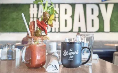  ??  ?? Hash Kitchen will have the biggest Bloody Mary bar in Arizona, according to owner Joey Maggiore.